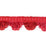 Scalamandre Frange Torse Scalloped Fringe Framboise Trim PL69450067
