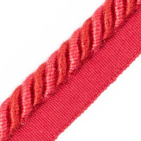 Scalamandre Frange Torse Cable With Tape A Framboise Trim PL69590067