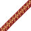 Scalamandre Galon Chainette Tape B Cardinal Trim PL53110068