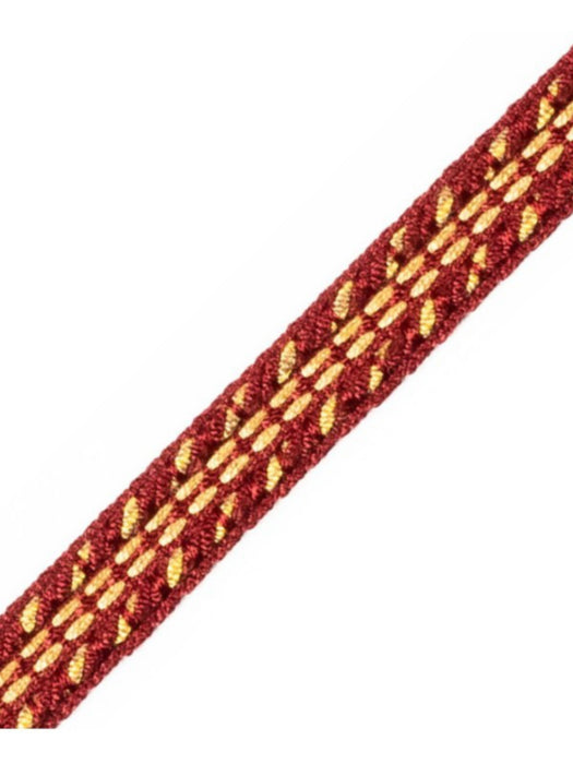 Scalamandre Galon Chainette Tape B Cardinal Trim PL53110068