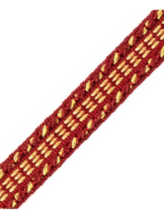Scalamandre Galon Chainette Tape A Cardinal Trim PL53210068