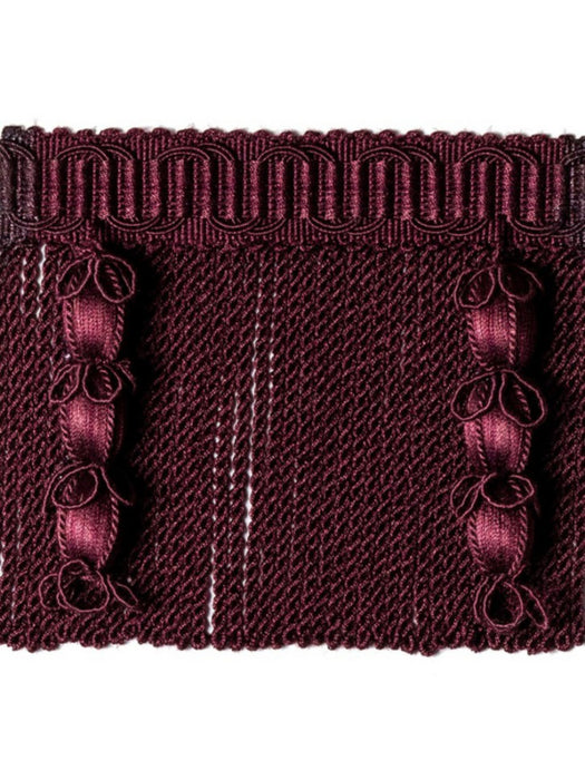 Scalamandre Harmonie Jasmine Fringe Prune Trim PL67240068