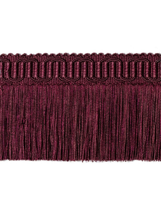 Scalamandre Harmonie Moss Fringe Prune Trim PL67430068