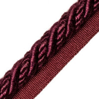 Scalamandre Harmonie Cord With Tape A Prune Trim PL67590068