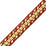Scalamandre Galon Chainette Tape B Pivoine Trim PL53110069