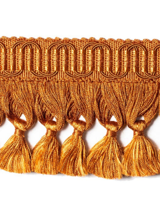 Scalamandre Harmonie Tassel Fringe Brique Trim Sample PL67440069