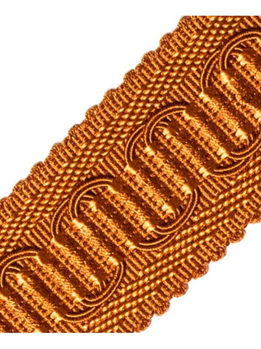 Scalamandre Harmonie Gimp B Brique Trim Sample PL67460069