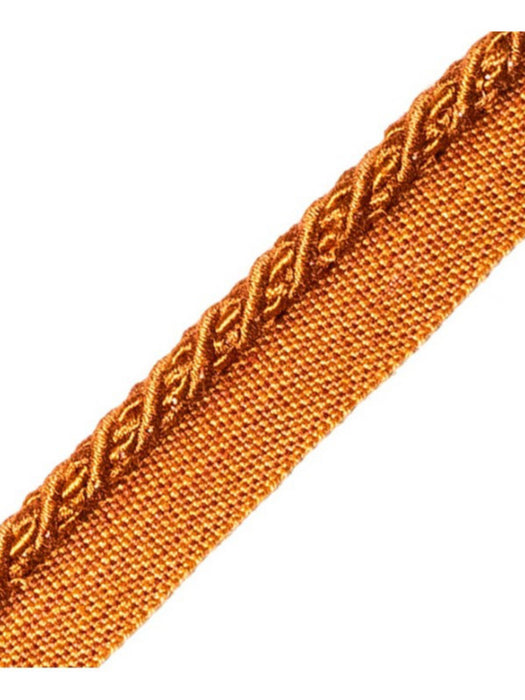 Scalamandre Harmonie Cord With Tape C Brique Trim Sample PL67660069