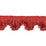 Scalamandre Frange Torse Scalloped Fringe Feu Trim PL69450069
