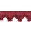 Scalamandre Frange Torse Scalloped Fringe Bourgogne Trim PL69450070