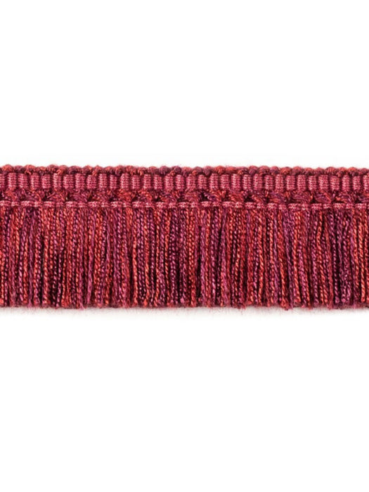 Scalamandre Frange Torse Moss Fringe Bourgogne Trim Sample PL69480070