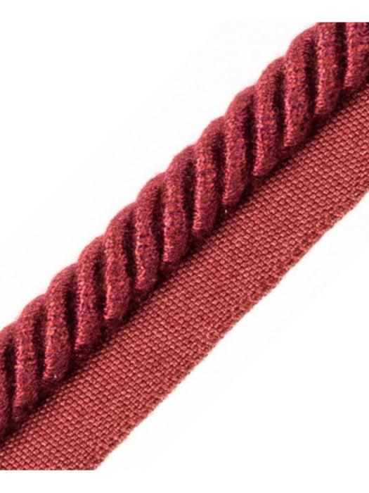 Scalamandre Frange Torse Cable With Tape A Bourgogne Trim Sample PL69590070
