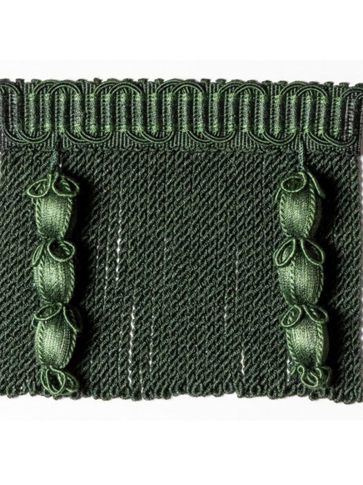Scalamandre Harmonie Jasmine Fringe Cypres Trim Sample PL67240071