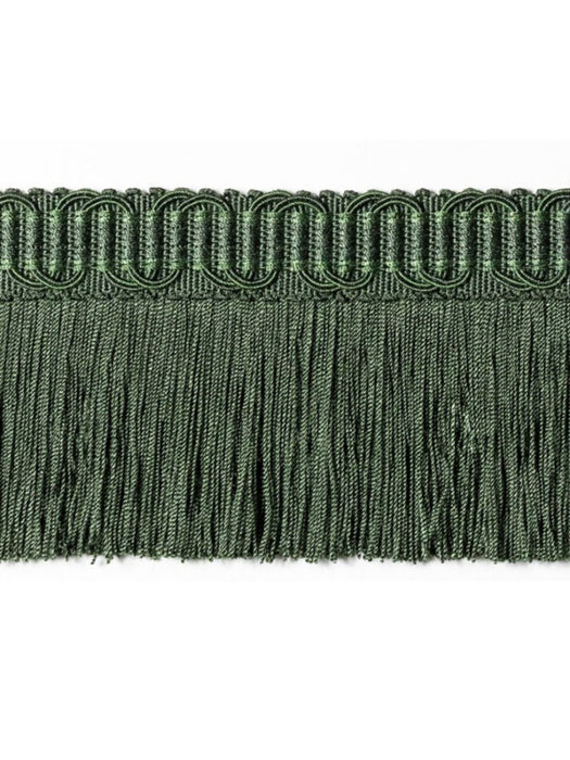 Scalamandre Harmonie Moss Fringe Cypres Trim Sample PL67430071