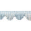 Scalamandre Frange Torse Scalloped Fringe Ciel Trim PL69450072