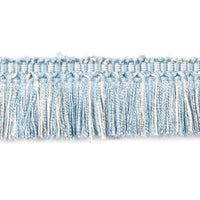 Scalamandre Frange Torse Moss Fringe Ciel Trim PL69480072