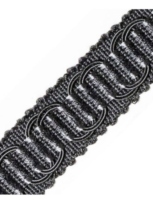 Scalamandre Harmonie Gimp C Anthracite Trim PL67220073