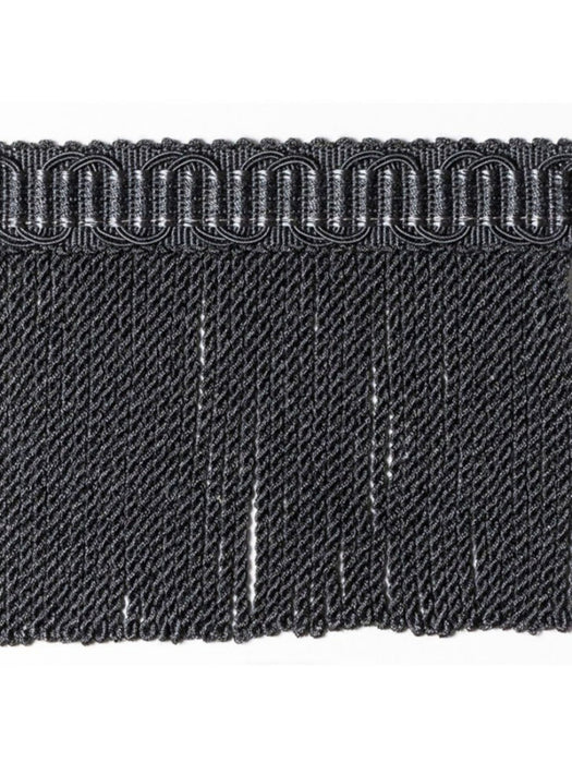 Scalamandre Harmonie Bullion Fringe Anthracite Trim Sample PL67230073