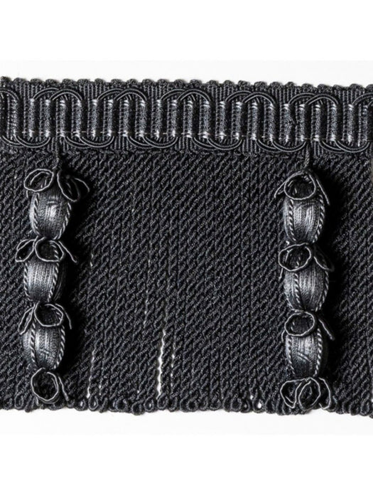 Scalamandre Harmonie Jasmine Fringe Anthracite Trim PL67240073