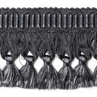 Scalamandre Harmonie Tassel Fringe Anthracite Trim PL67440073
