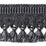Scalamandre Harmonie Tassel Fringe Anthracite Trim PL67440073