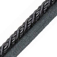 Scalamandre Harmonie Cord With Tape B Anthracite Trim PL67640073
