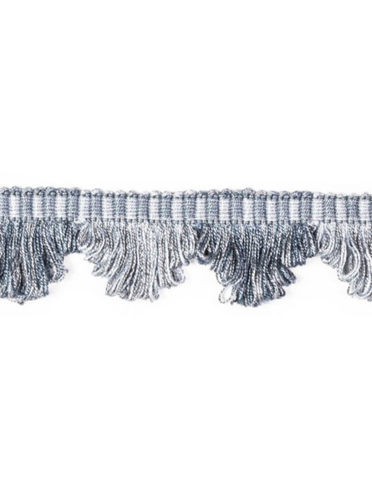 Scalamandre Frange Torse Scalloped Fringe Fleuve Trim Sample PL69450073