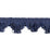 Scalamandre Frange Torse Scalloped Fringe Marine Trim PL69450075