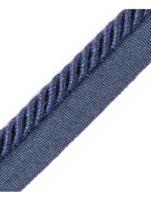 Scalamandre Frange Torse Cable With Tape B Marine Trim Sample PL69640075