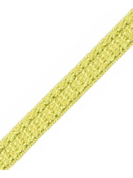 Scalamandre Galon Chainette Tape B Chartreuse Trim PL53110077