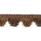 Scalamandre Frange Torse Scalloped Fringe Marron Trim PL69450079