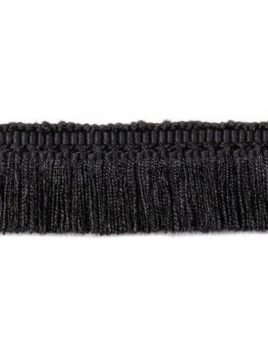 Scalamandre Frange Torse Moss Fringe Noir Trim Sample PL69480080