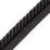 Scalamandre Frange Torse Cable With Tape B Noir Trim PL69640080