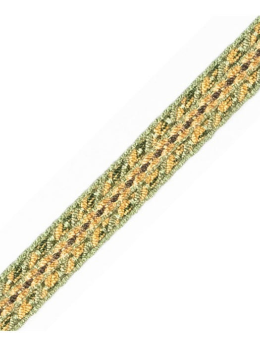 Scalamandre Galon Chainette Tape B Automne Trim Sample PL53110084