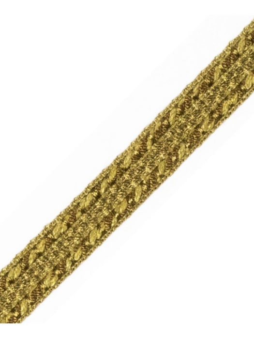 Scalamandre Galon Chainette Tape B Bronze Trim Sample PL53110085