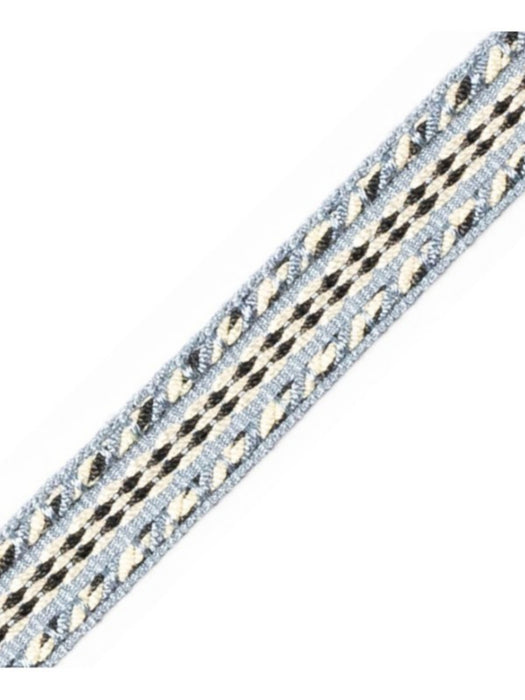 Scalamandre Galon Chainette Tape A Orage Trim Sample PL53210088