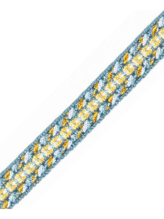 Scalamandre Galon Chainette Tape B Mer Trim Sample PL53110092