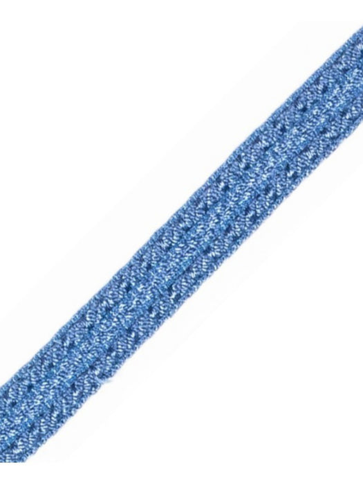 Scalamandre Galon Chainette Tape B Ocean Trim Sample PL53110093