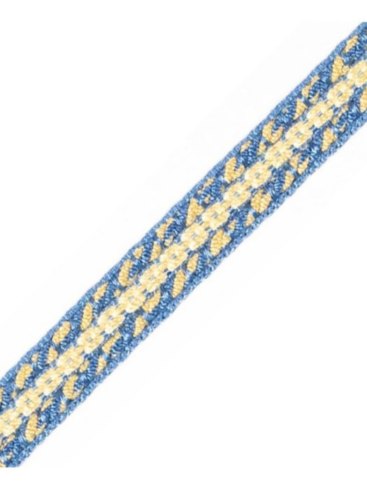 Scalamandre Galon Chainette Tape B Plage Trim Sample PL53110094