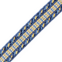 Scalamandre Galon Chainette Tape A Bleu Royal Trim PL53210097