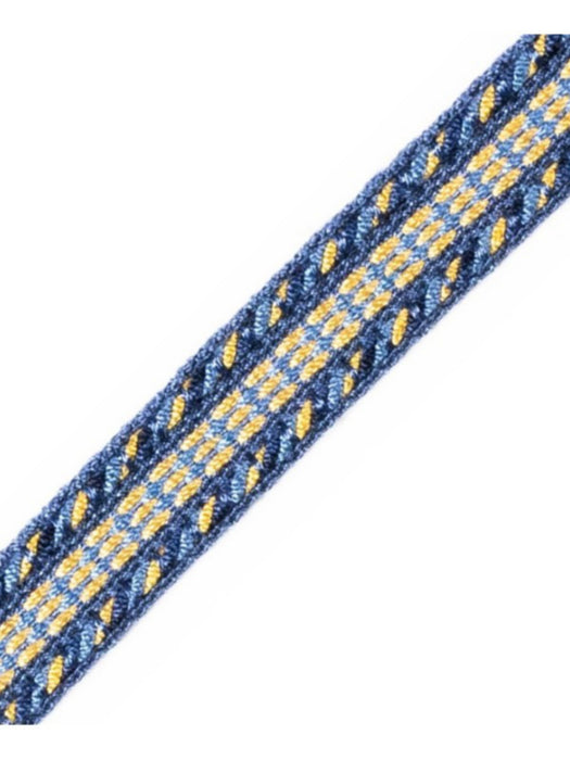 Scalamandre Galon Chainette Tape A Bleu Royal Trim PL53210097