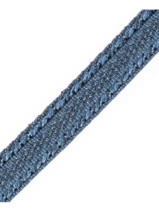 Scalamandre Galon Chainette Tape A Ardoise Trim Sample PL53210099