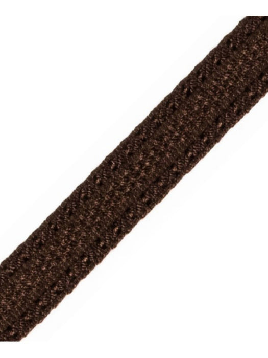 Scalamandre Galon Chainette Tape A Chocolat Trim Sample PL53210103