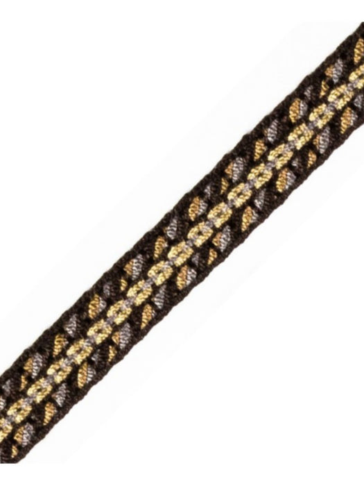 Scalamandre Galon Chainette Tape B Reglisse Trim PL53110112