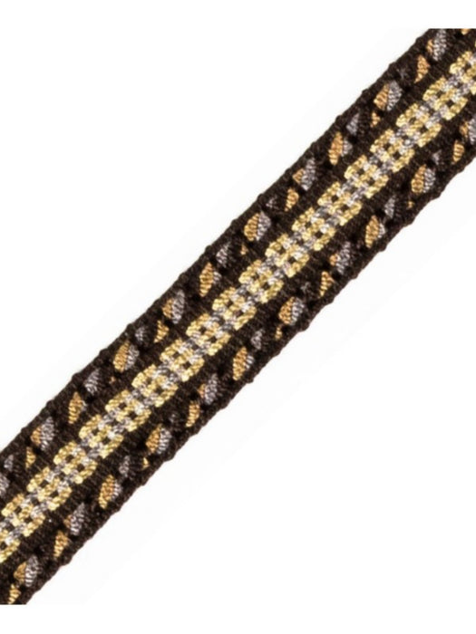 Scalamandre Galon Chainette Tape A Reglisse Trim Sample PL53210112