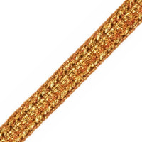 Scalamandre Galon Chainette Tape B Rouille Et Or Trim PL53110118