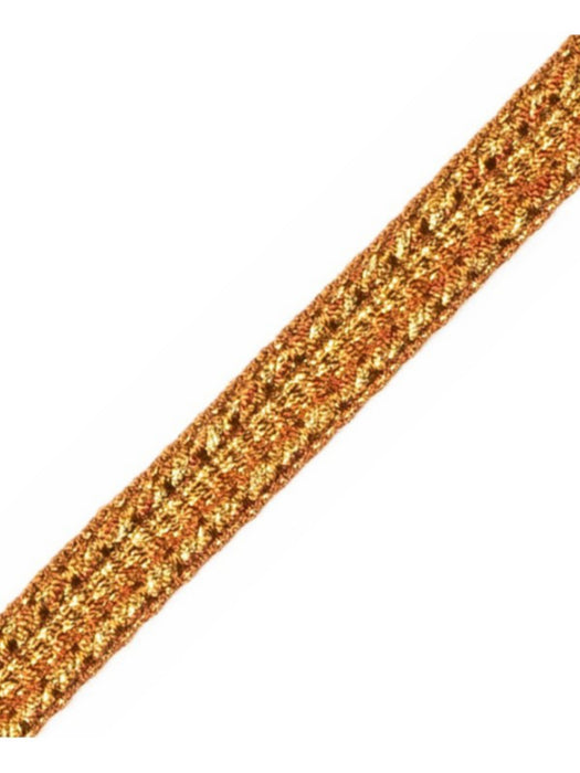 Scalamandre Galon Chainette Tape B Rouille Et Or Trim PL53110118
