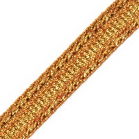 Scalamandre Galon Chainette Tape A Rouille Et Or Trim PL53210118