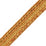 Scalamandre Galon Chainette Tape A Rouille Et Or Trim PL53210118