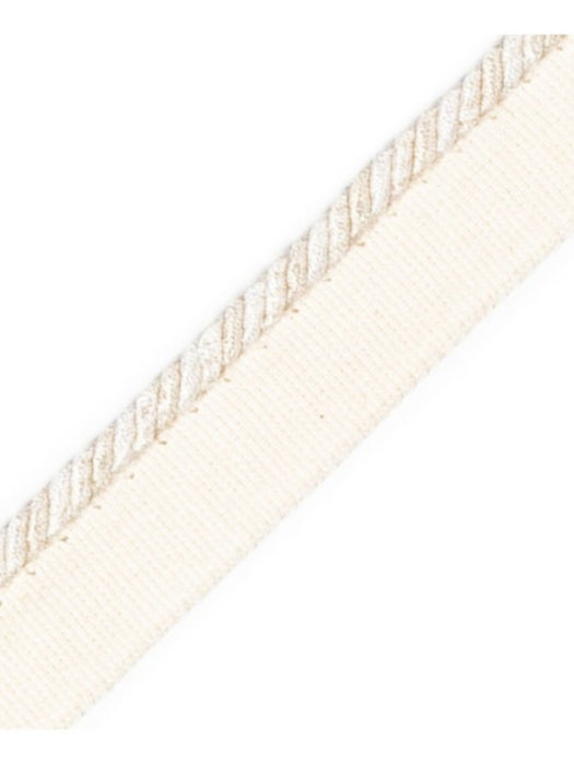 Scalamandre Cord With Tape Porcelaine Trim Sample PL64660203